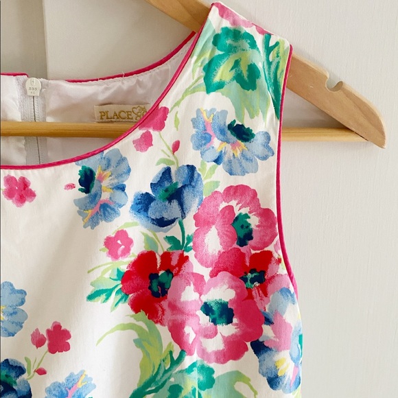 Children’s Place girls sleeveless garden party dress - Picture 3 of 11